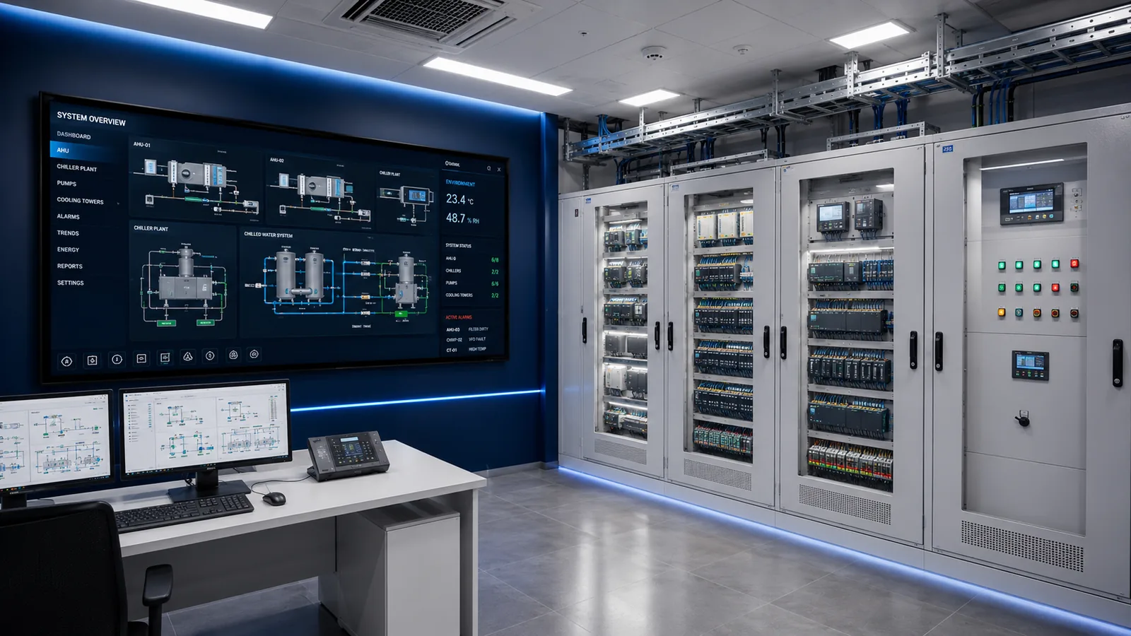 BMS and HVAC controls